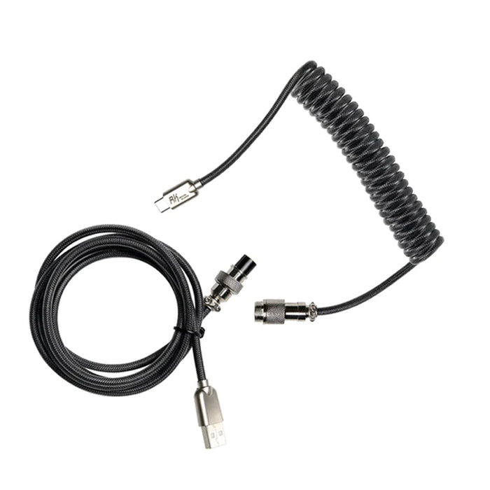 Royal Kludge Coiled Aviator Keyboard Cable