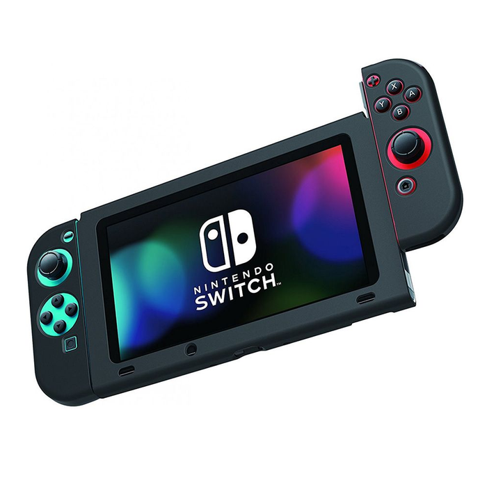Hori Silicon Cover Set for Nintendo Switch - Black