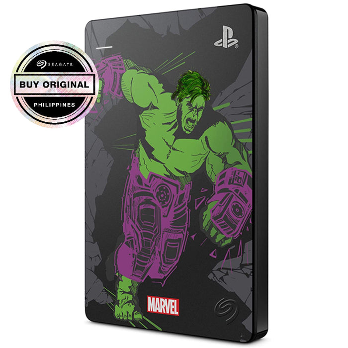 Seagate 2TB Marvel Avengers Game Drive For PS4 - Hulk