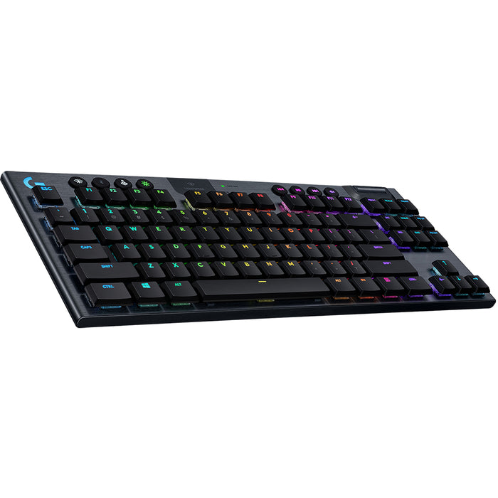 Logitech Wireless G913 TKL RGB Mechanical Gaming Keyboard - Clicky