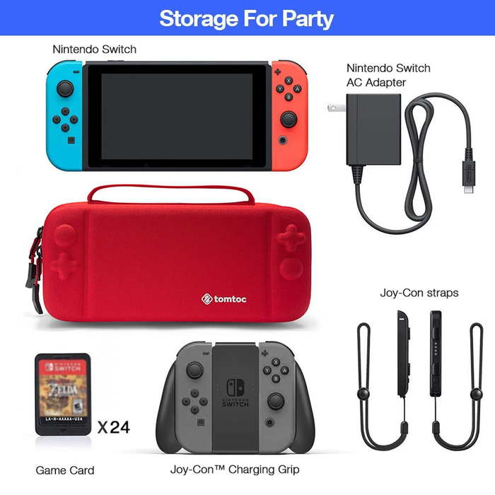 Tomtoc Travel Case for Nintendo Switch and OLED Model