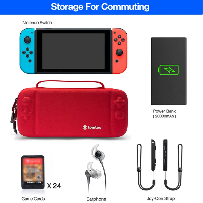 Tomtoc Travel Case for Nintendo Switch and OLED Model