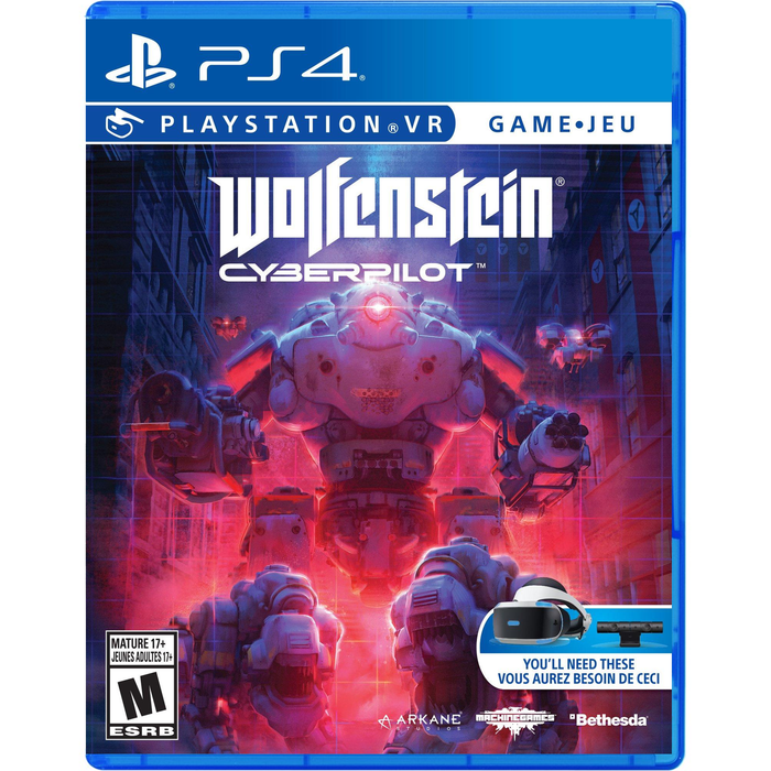 PS4 VR Wolfstein Cyber Pilot (R3)