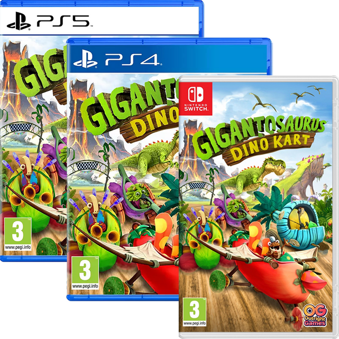 Gigantosaurus Videogame Nintendo Switch Game Gigantosaurus