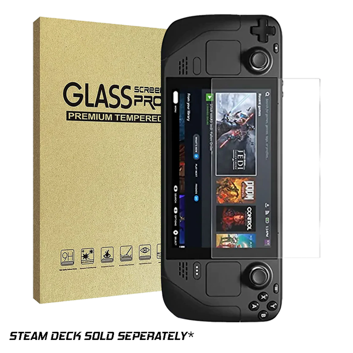 Steamdeck Glass Glass Screen Pro Premium Tempered for Steam Deck — GAMELINE