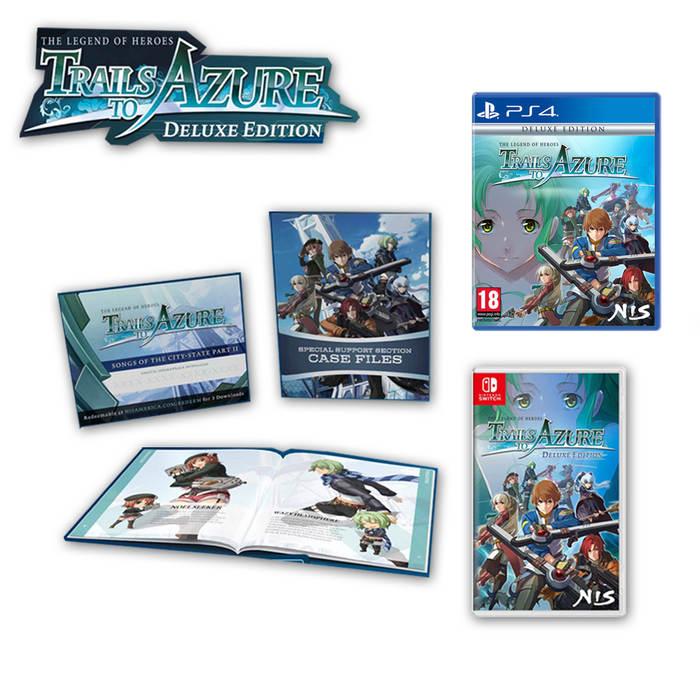 The Legend of Heroes: Trails to Azure: Deluxe Edition - NS/PS4 (US/R1)