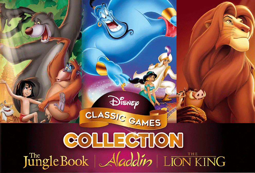 PS4 Classic Games Collection The Jungle Book, Aladdin and The Lion Kin ...