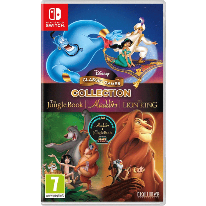 Nintendo Switch Disney Classic Games Collection The Jungle Book, Aladdin and The Lion King (EU)