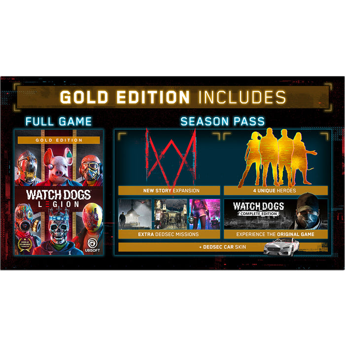 PS4 Watch Dogs Legion Gold Edition (R3)