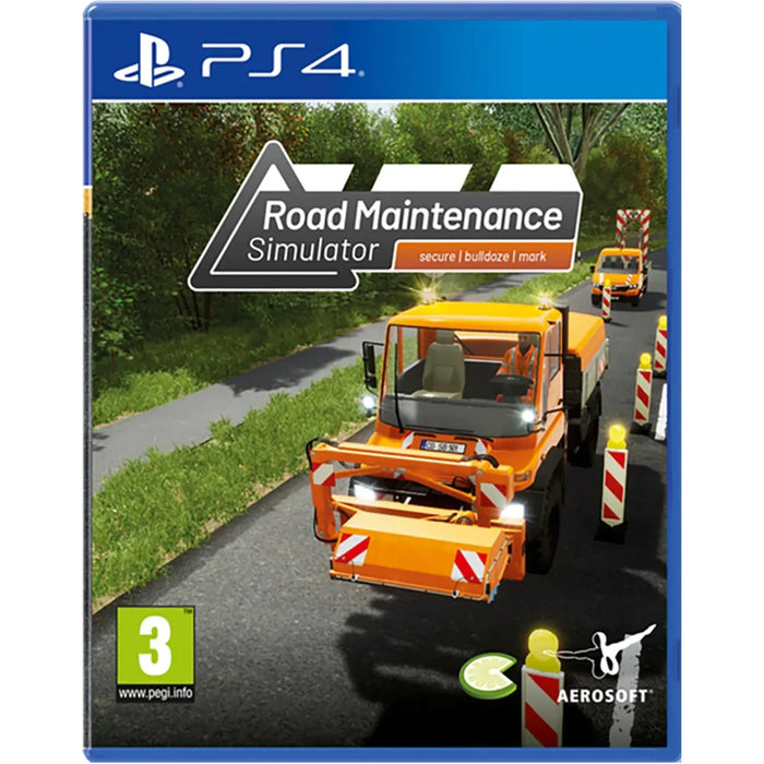 PS4 Road Maintenance Simulator Secure I Bullsoze I Mark (R2)