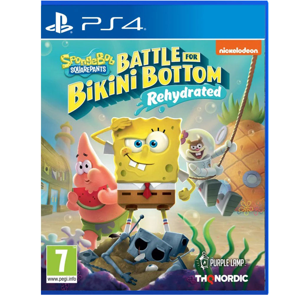 PS4 Spongebob Squarepants: Battle for Bikini Bottom Rehydrated