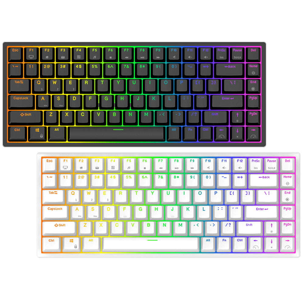 Royal Kludge RK RK84 RGB Mechanical Keyboard Hot Swappable — GAMELINE