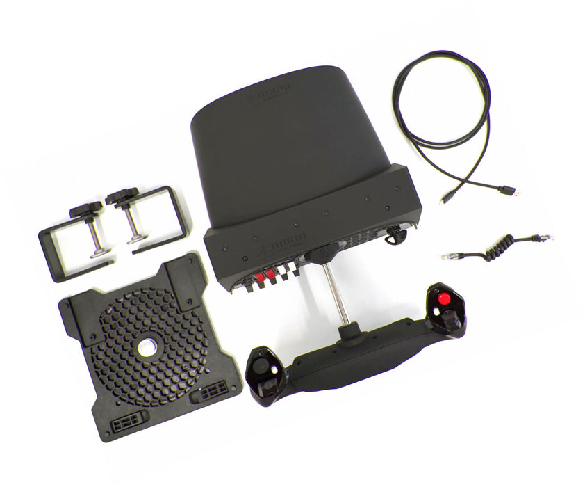 Honeycomb Alpha Flight Controls Yoke And Switch Panel