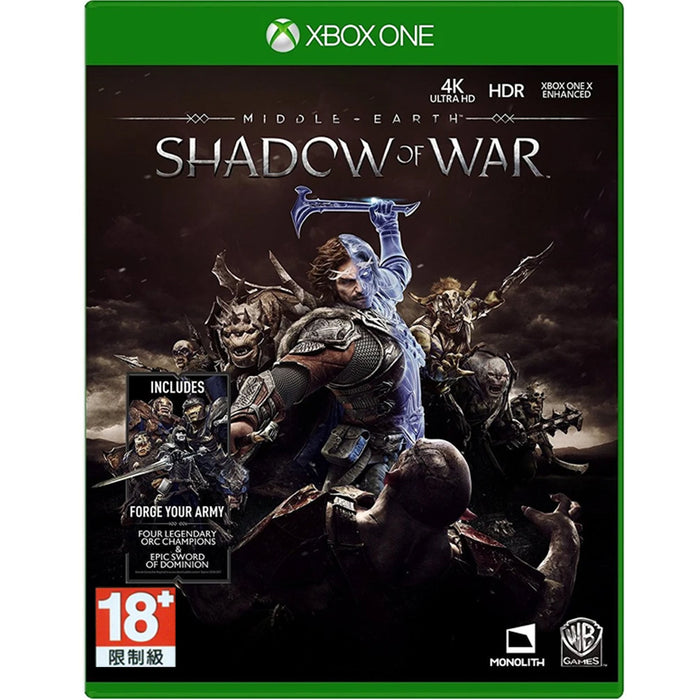 Xbox One Middle Earth Shadow of War