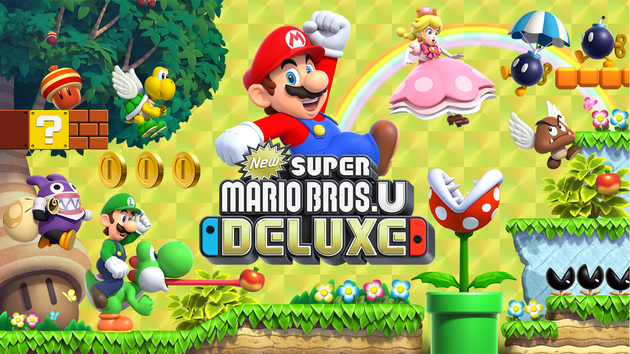 New Super Mario Bros U Deluxe (Seminovo) - Nintendo Switch - ZEUS GAMES - A  única loja Gamer de BH!