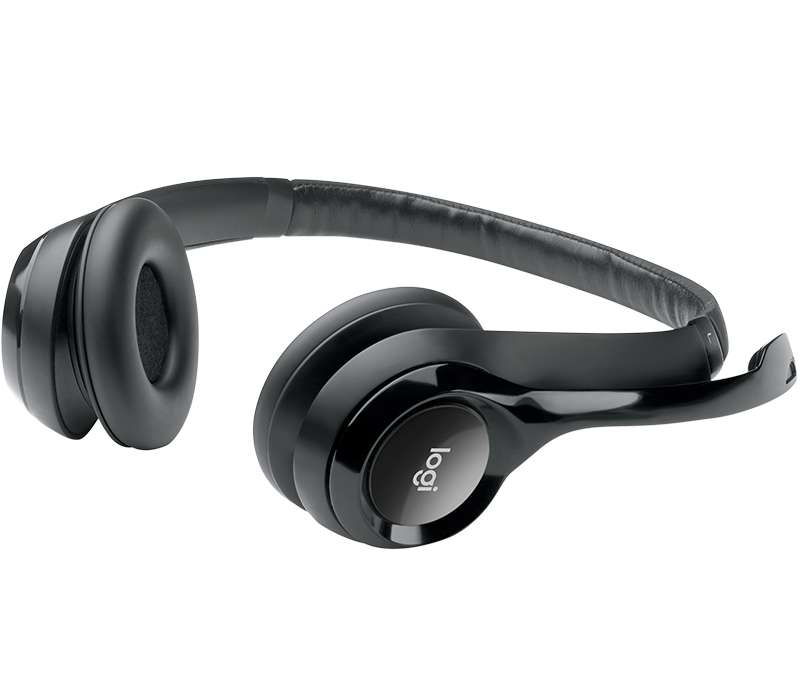 Logitech H390 USB Computer Headset Black — GAMELINE