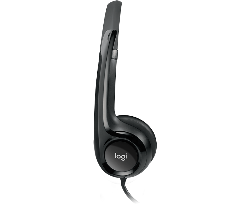 Logitech H390 USB Computer Headset - Black