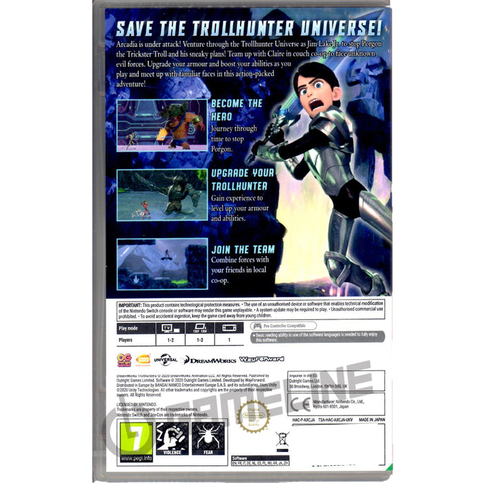 Nintendo Switch Trollhunters Defenders of Arcadia (EU)