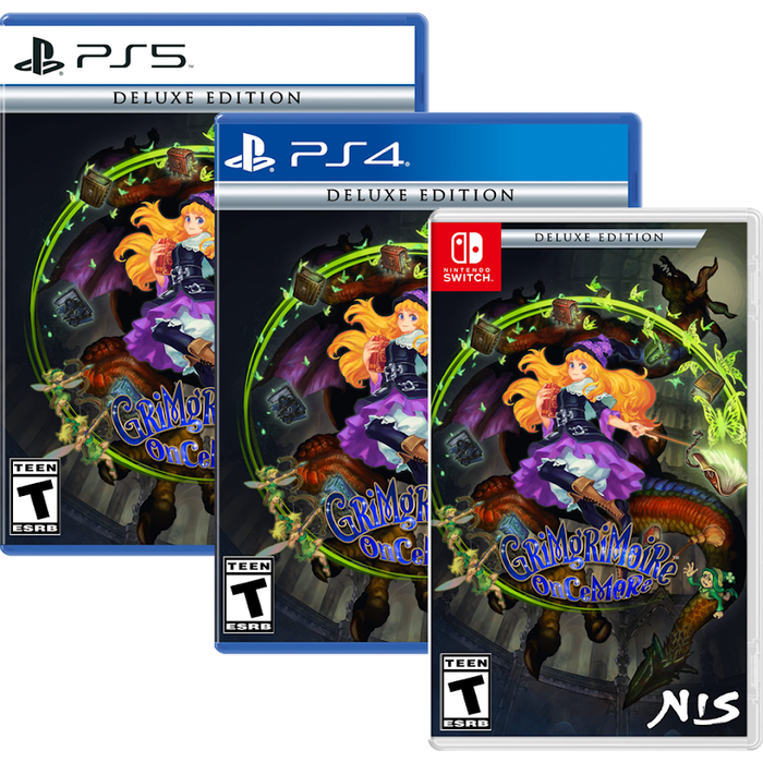 GrimGrimoire Once More Deluxe Edition - NS/PS4/PS5 (US/R1)