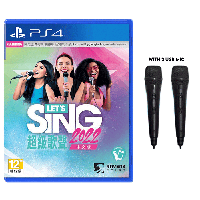 PS4 Let`s Sing 2022 with Double Mic (R3)